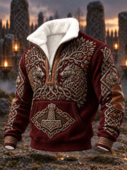 Sweat-shirts zippés vikings pour hommes