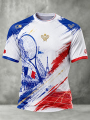 Chemise à manches courtes de l’Open de France pour homme