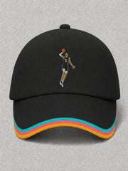 Casquette design unisexe pour les fans de basket-ball de San Antonio