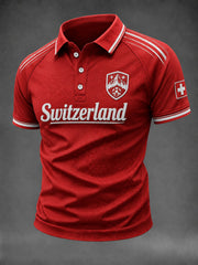 Chemise imprimée pour hommes, Suisse