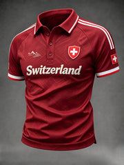 Chemise imprimée pour hommes, Suisse