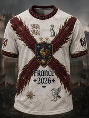 T-shirt manches courtes France Football pour homme