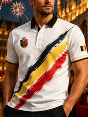 Polo à manches courtes sur le thème de la Journée nationale des hommes