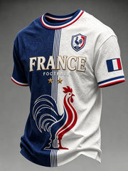 T-shirt manches courtes France Football pour homme