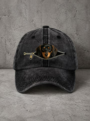 Chapeau unisexe mignon en forme de teckel