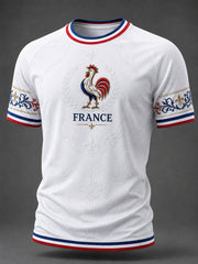T-shirt manches courtes France Football pour homme
