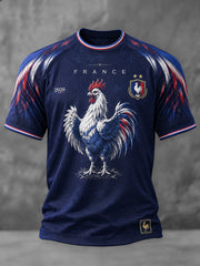 T-shirt homme imprimé France Football