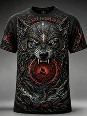 T-shirt manches courtes vikings danois pour homme