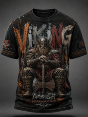 T-shirt manches courtes vikings danois pour homme