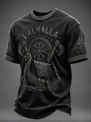 T-shirt imprimé Valhalla pour homme