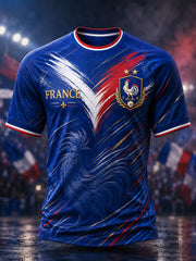 T-shirt manches courtes France Football pour homme