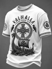 T-shirt imprimé Valhalla pour homme