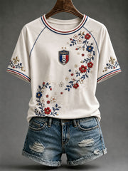 T-shirt France Football pour femme