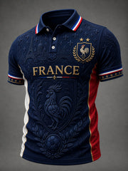 Chemise pour homme imprimée France Football