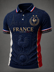 Chemise pour homme imprimée France Football