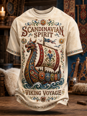 T-shirt à manches courtes Danish Vikings Homme