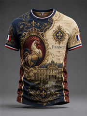 T-shirt homme à imprimé français