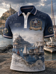 T-shirt manches courtes pour homme, Normandie, France