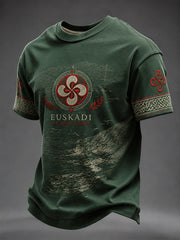 T-shirt imprimé pour hommes, Espagne, Euskadi