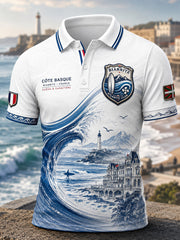 T-shirt manches courtes pour homme, Pays basque français