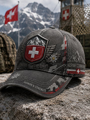 Chapeau Homme Style Vintage Imprimé Militaire