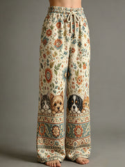 Pantalons pour femmes à imprimé animalier