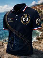 Chemise pour homme au drapeau de la Corse