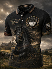 T-shirt à manches courtes pour homme, Bretagne, France