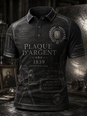 T-shirt à manches courtes pour homme «Bicentenaire de la photographie»