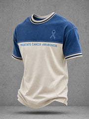 T-shirt sensibilisation au cancer de la prostate pour homme