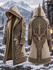 Sweat à capuche doublé en molleton Viking Homme