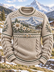 Pull suisse pour homme, imitation