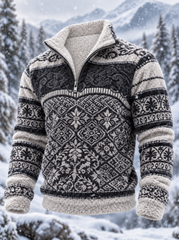 Sweat-shirt en flanelle norvégien pour homme