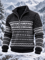 Sweat-shirt en flanelle norvégien pour homme