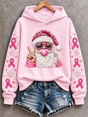 Sweatshirt Rose Femme Noël Régulier