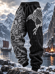 Pantalon Retro Viking Valknut Homme
