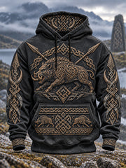 Sweats à capuche vikings pour hommes