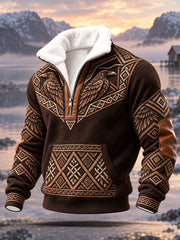 Sweat-shirts zippés vikings pour hommes