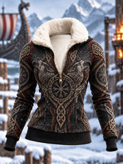 Haut imprimé Viking Femme