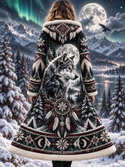 Veste en flanelle Nordic Animals Femme