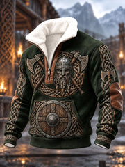 Sweat-shirts zippés vikings pour hommes
