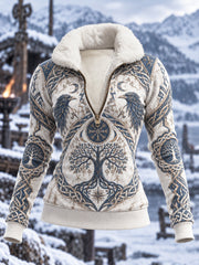 Haut à imprimé viking pour femme