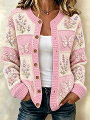 Cardigan contre le cancer du sein pour femmes