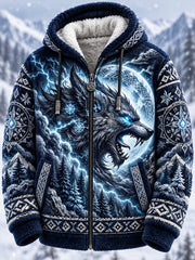 Veste en flanelle Nordic Animals Homme