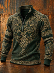 Sweat-shirt zippé Viking Homme
