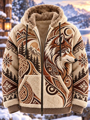 Veste en flanelle nordique pour hommes, automne et hiver
