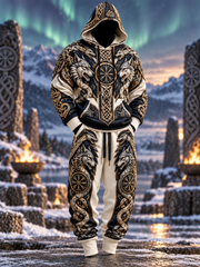 Ensemble Sweat à capuche Viking Art Homme