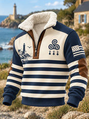Sweat-shirt imprimé Bretagne pour hommes