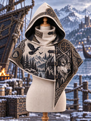 Cape Viking Art Femme