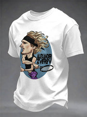 T-shirt commémoratif du champion masculin de tennis 2026